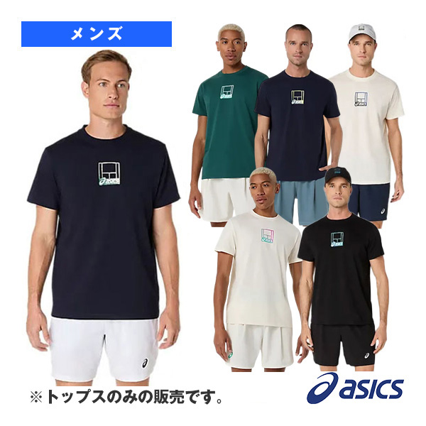 [アシックス テニスウェア（メンズ/ユニ）] グラフィックTシャツ メンズ 2041A355