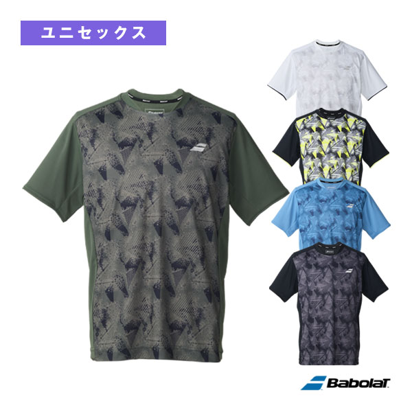 [バボラ テニスウェア（メンズ/ユニ）] クラブレンジ 半袖シャツ CLUB SHORT SLEEVE SHIRT ユニセックス BUG6311C
