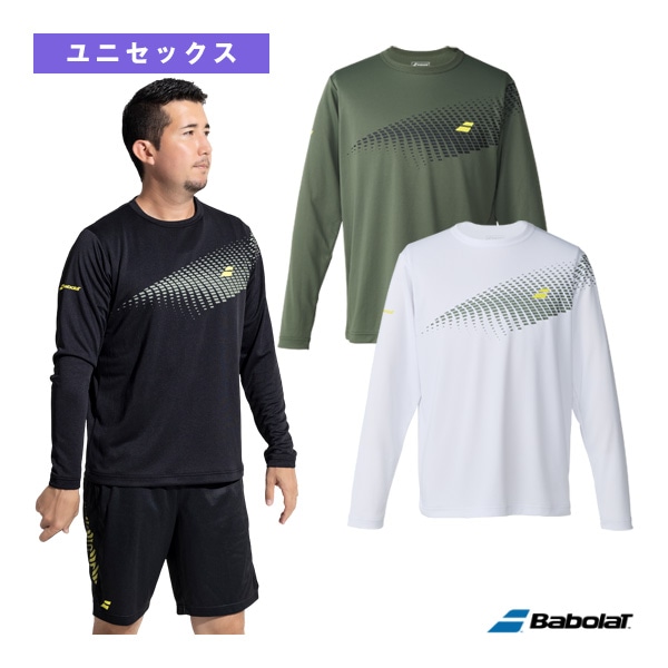 [バボラ テニスウェア（メンズ/ユニ）] プレイレンジアエロパック長袖シャツ PLAY LONG SLEEVE SHIRT ユニセックス BUP6503