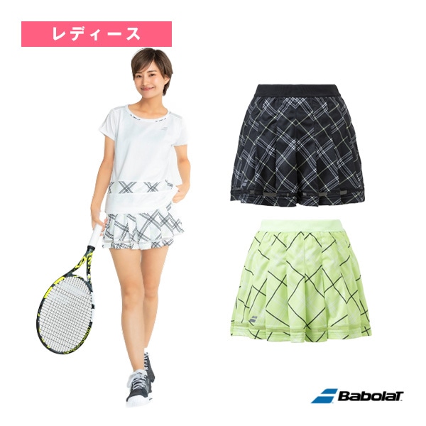 [バボラ テニス・バドミントンウェア（レディース）] PURE RANGE／スコート／PURE SKORT／レディース（BWG4427）