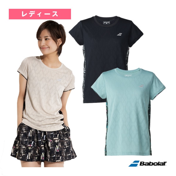 [バボラ テニスウェア（レディース）] ピュアレンジ 半袖シャツ SHORT SLEEVE SHIRT レディース BWG5373