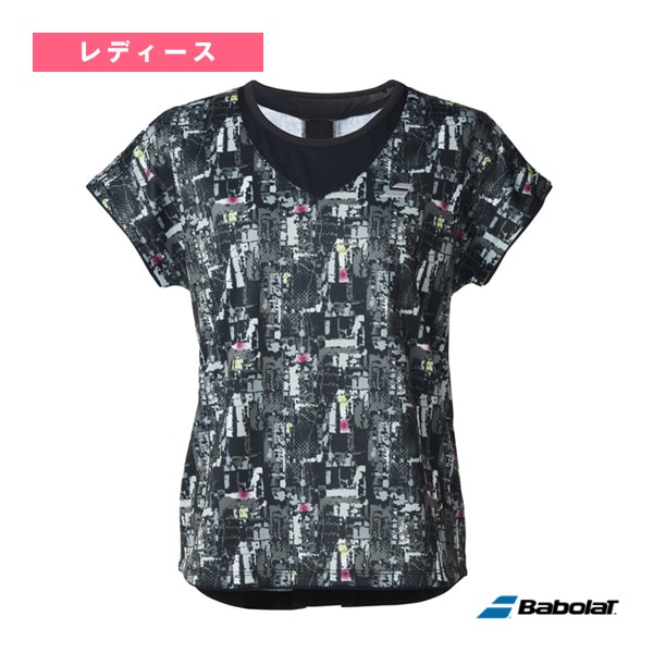 [バボラ テニスウェア（レディース）] ピュアレンジ 半袖シャツ SHORT SLEEVE SHIRT レディース BWG5374