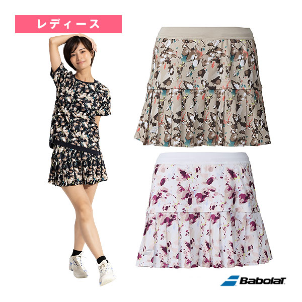 [バボラ テニスウェア（レディース）] 2026年02月下旬【予約】プレイレンジ スコート PLAY SKORT レディース BWG6423