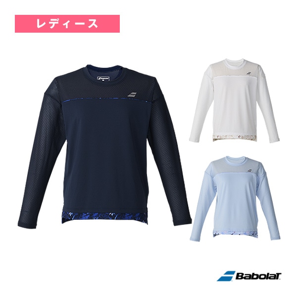 [バボラ テニスウェア（レディース）] プレイレンジ 長袖シャツ PLAY LONG SLEEVE SHIRT レディース BWP6573