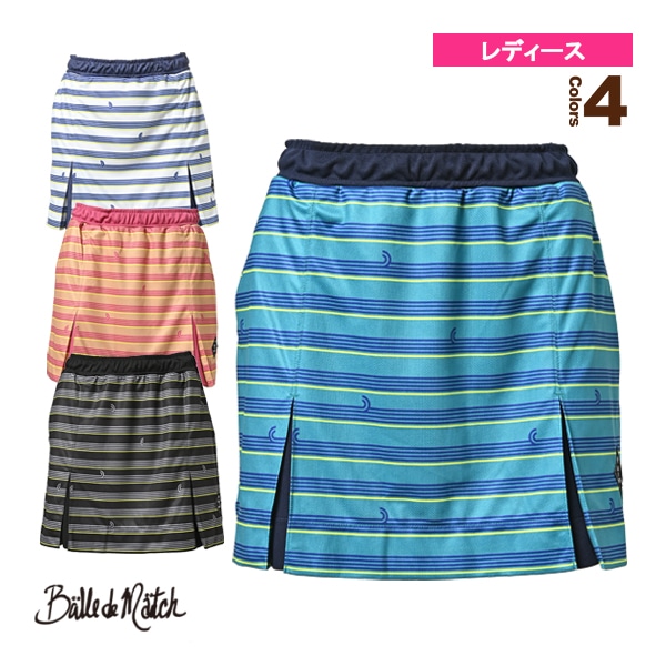 [バルデマッチ テニス・バドミントンウェア（レディース）] ボーダースコート／レディース（BDM-C1213）