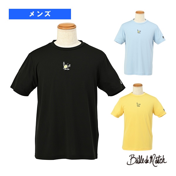 [バルデマッチ テニス・バドミントンウェア（メンズ/ユニ）] ワンポイントゲームシャツ／メンズ（BDM-D1102）