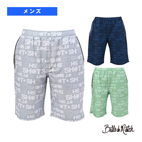 [バルデマッチ テニスウェア（メンズ/ユニ）] グラフィックゲームパンツ／メンズ（BDM-E1102）