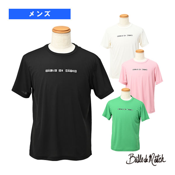 [バルデマッチ テニスウェア（メンズ/ユニ）] ロゴゲームシャツ／メンズ（BDM-E1103）