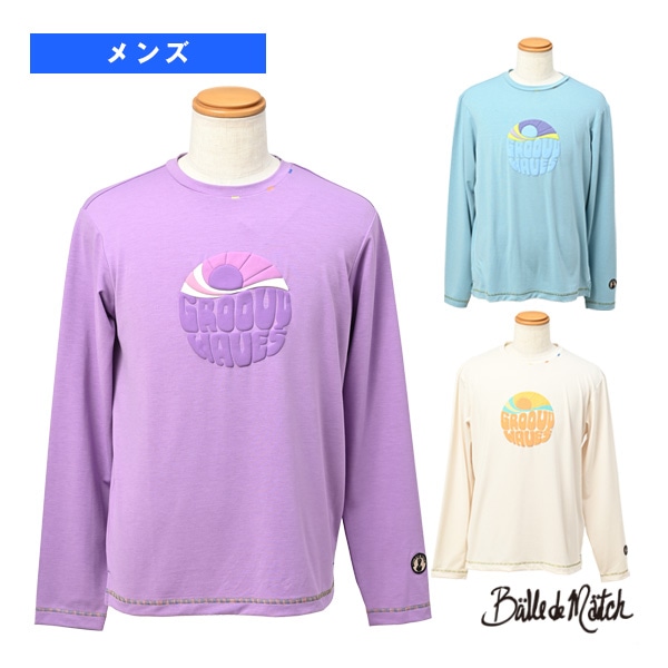 [バルデマッチ テニスウェア（メンズ/ユニ）] ロングTシャツ／メンズ（BDM-E1109）