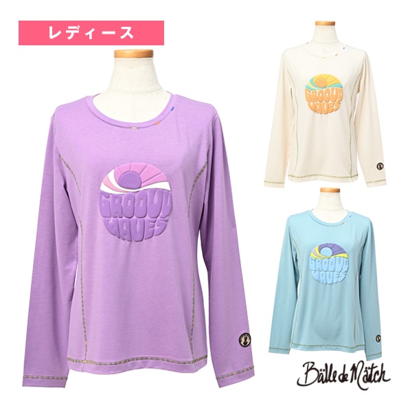 [バルデマッチ テニスウェア（レディース）] ロングTシャツ／レディース（BDM-E1213）