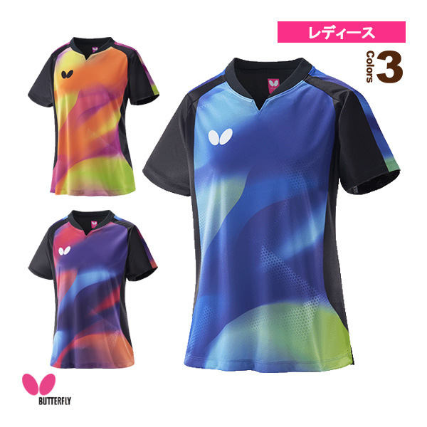 [バタフライ 卓球ウェア（レディース）] グレスリーシャツ レディース 46329