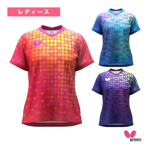 [バタフライ 卓球ウェア（レディース）] ミナレアシャツ レディース 46549