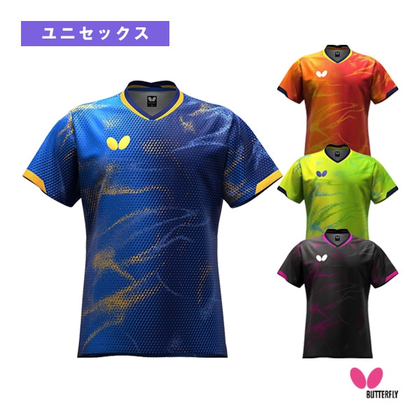 [バタフライ 卓球ウェア（メンズ/ユニ）] エリスター12シャツ ユニセックス 47120