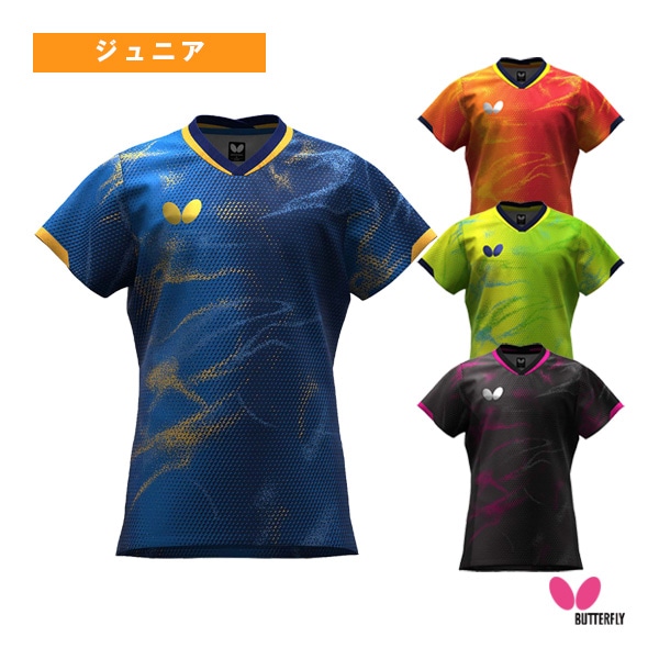 [バタフライ 卓球ウェア（ジュニア）] エリスター12シャツ ジュニア 47130