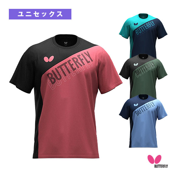 [バタフライ 卓球ウェア（メンズ/ユニ）] ノイアルTシャツ ユニセックス 47430
