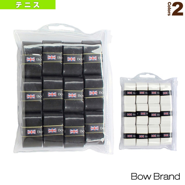[ボウブランド テニスアクセサリ・小物] ボウブランド プログリップ スーパーウェット12本巻 BOW012