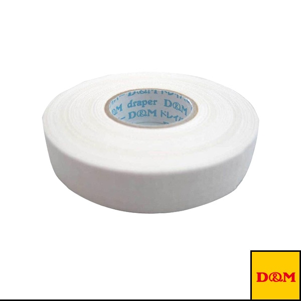 [D＆M オールスポーツサポーターケア商品] ドレイパーコットンテープ 幅13mm 非伸縮性 1個2巻入 DC-13