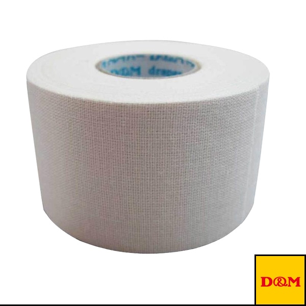 [D＆M オールスポーツサポーターケア商品] ドレイパーコットンテープ 幅38mm 非伸縮性 DC-38
