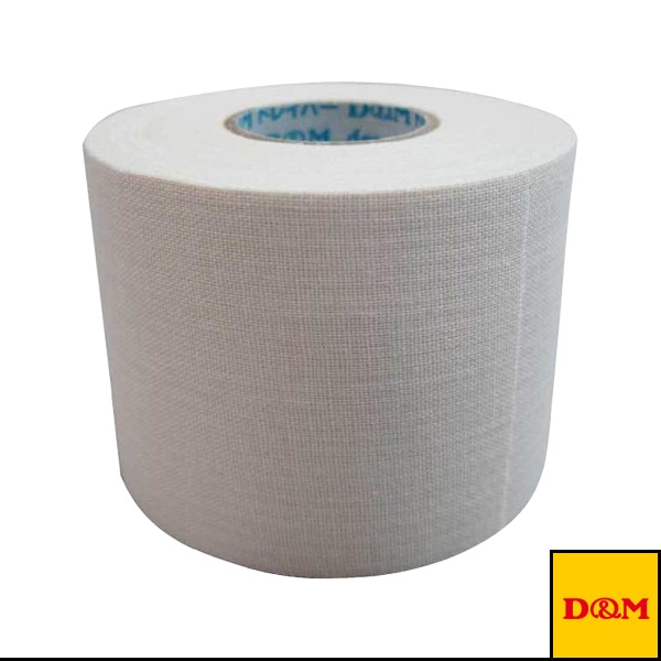 [D＆M オールスポーツサポーターケア商品] ドレイパーコットンテープ 幅50mm 非伸縮性 DC-50