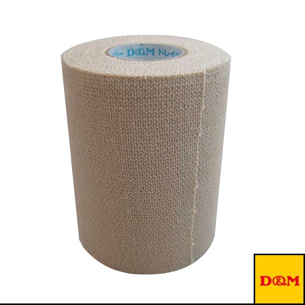 [D＆M オールスポーツサポーターケア商品] ドレイパーエラスチックテープ 幅75mm 伸縮性・厚手タイプ DE-75