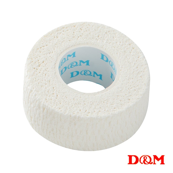 [D＆M オールスポーツサポーターケア商品] ドレイパーエラスチックHテープ 幅25mm 伸縮性・薄手タイプ DH-25