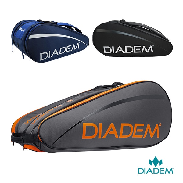 [ダイアデム テニスバッグ] ラケットバッグ ラケット12本収納可 TFD007