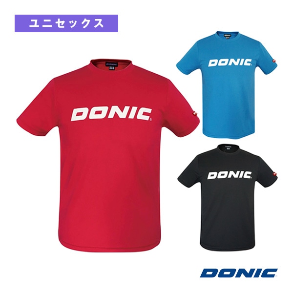 [DONIC 卓球ウェア（メンズ/ユニ）] DONIC シャツ ロゴ2025 ユニセックス GL155
