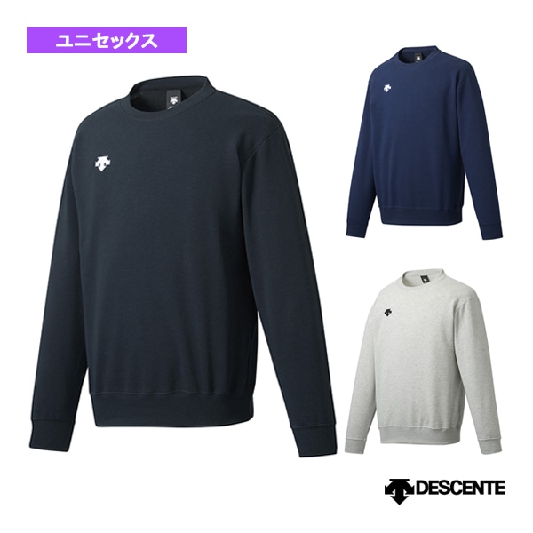 [デサント オールスポーツウェア（メンズ/ユニ）] 丸首スウェットシャツ／ユニセックス（DTM2602B）