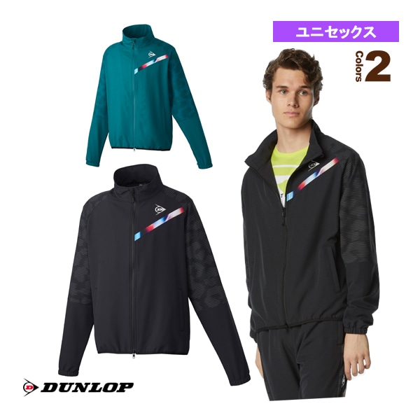 [ダンロップ テニス・バドミントンウェア（メンズ/ユニ）] トラックジャケット／ユニセックス（DAF-5300）