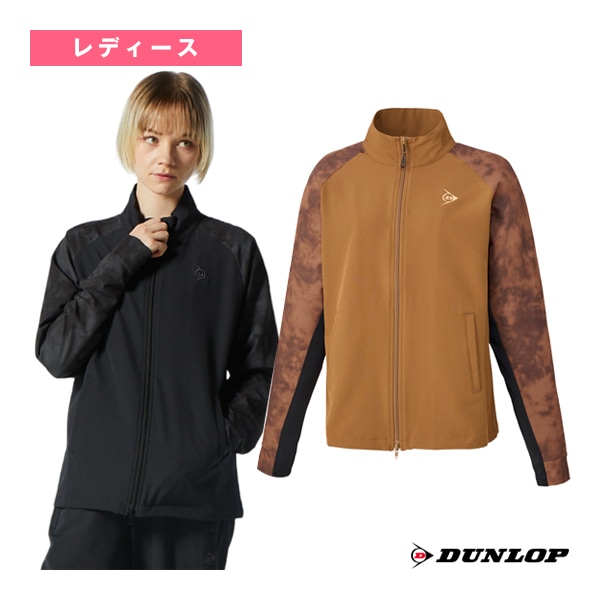 [ダンロップ テニス・バドミントンウェア（レディース）] トラックジャケット／レディース（DAF-5420W）