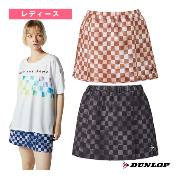 [ダンロップ テニス・バドミントンウェア（レディース）] キュロット／レディース（DAK-2483W）