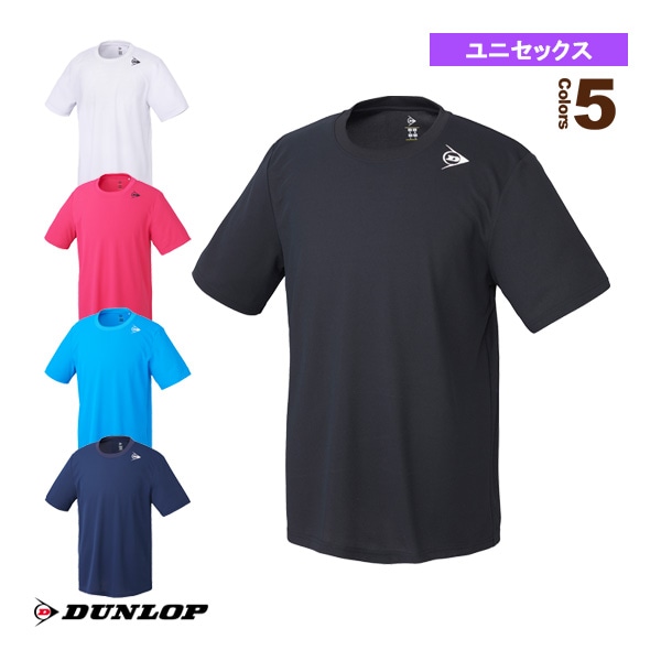 [ダンロップ テニス・バドミントンウェア（メンズ/ユニ）] Tシャツ／ユニセックス（DAL-8344）