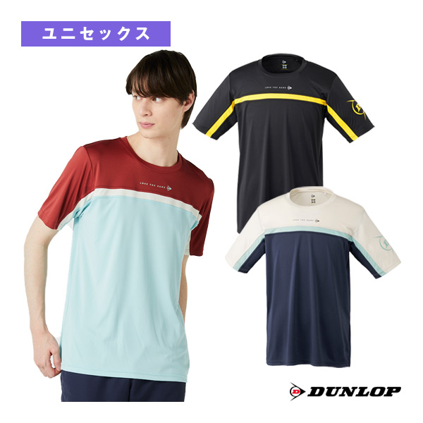 [ダンロップ テニスウェア（メンズ/ユニ）] Tシャツ ユニセックス DAL-8540