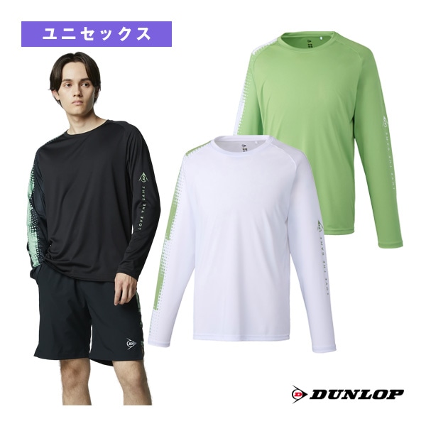 [ダンロップ テニスウェア（メンズ/ユニ）] ロングスリーブTシャツ ユニセックス DAL-8603