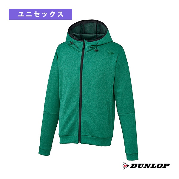 [ダンロップ テニスウェア（メンズ/ユニ）] フード付きスウェットシャツ ユニセックス DAN-3500