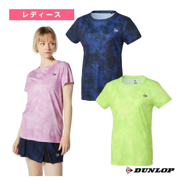[ダンロップ テニス・バドミントンウェア（レディース）] ゲームシャツ／レディース（DAP-1423W）