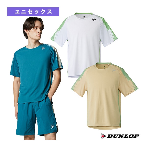 [ダンロップ テニスウェア（メンズ/ユニ）] 2026年02月中旬【予約】ゲームシャツ ユニセックス DAP-1601
