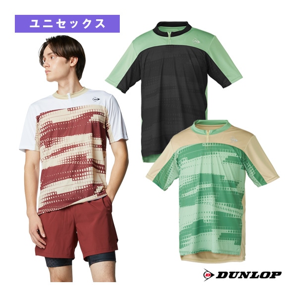 [ダンロップ テニスウェア（メンズ/ユニ）] 2026年02月中旬【予約】ゲームシャツ ユニセックス DAP-1602
