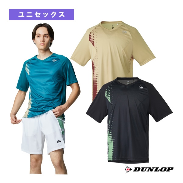 [ダンロップ テニスウェア（メンズ/ユニ）] 2026年02月中旬【予約】ゲームシャツ ユニセックス DAP-1604