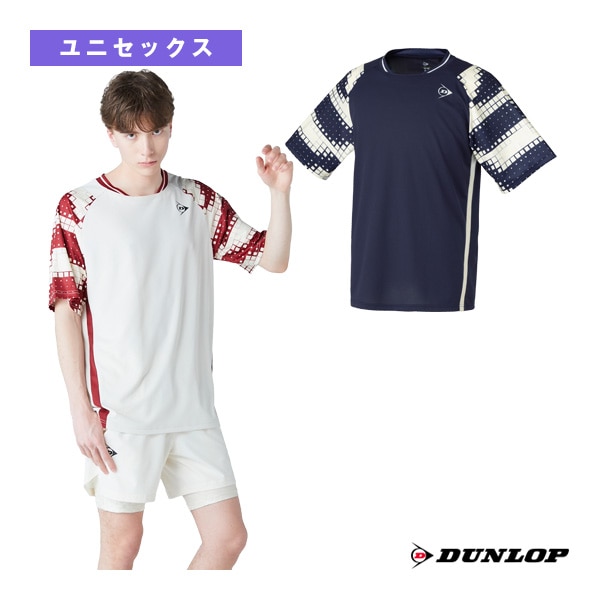 [ダンロップ テニスウェア（メンズ/ユニ）] ゲームシャツ ユニセックス DAP-1642