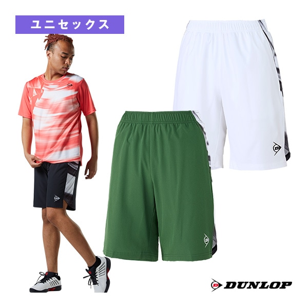 [ダンロップ テニスウェア（メンズ/ユニ）] ゲームショーツ／ユニセックス（DAS-2490）