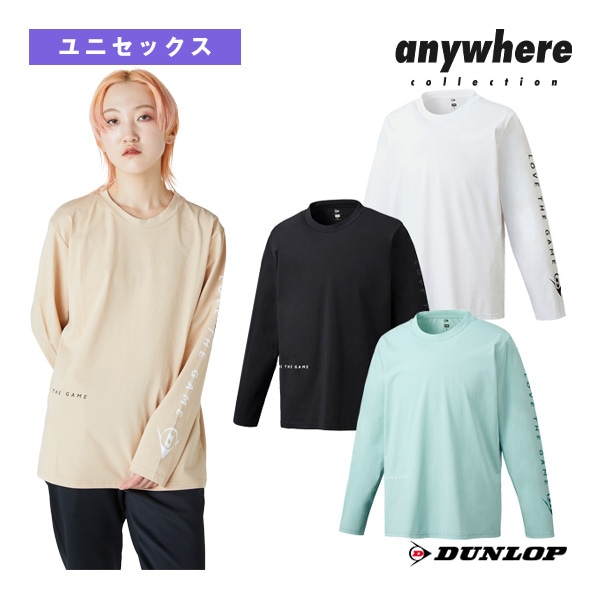 [ダンロップ テニスウェア（メンズ/ユニ）] ロングスリーブTシャツ to and from court Long Sleeve Tee ユニセックス DASM-8446