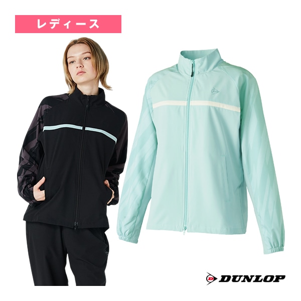 [ダンロップ テニスウェア（レディース）] ウインドジャケット レディース DAW-4560W