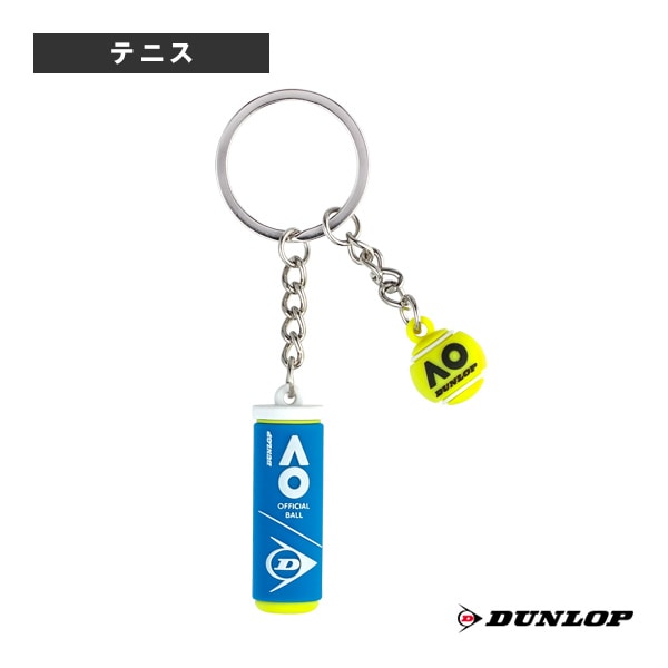[ダンロップ テニスアクセサリ・小物] テニスボールキーホルダー DPT-9606AO