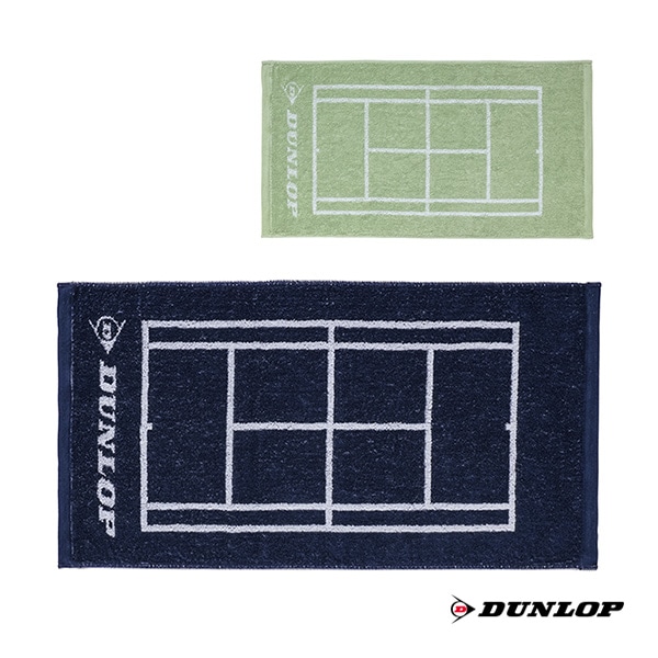 [ダンロップ テニスアクセサリ・小物] フェイスタオル TPT-7533