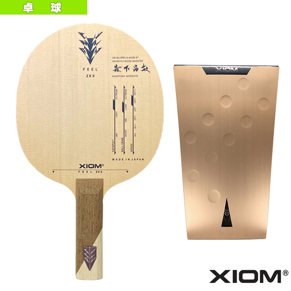 [エクシオン 卓球ラケット] フィールZX3 FEEL ZX 3 ストレート 21703