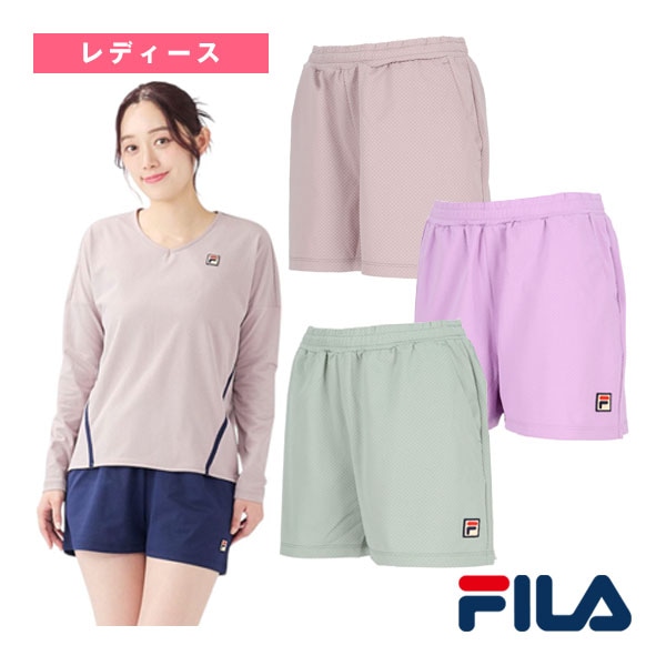 [フィラ テニスウェア（レディース）] ショートパンツ レディース EL0009
