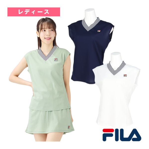 [フィラ テニスウェア（レディース）] ゲームシャツ レディース EL0016