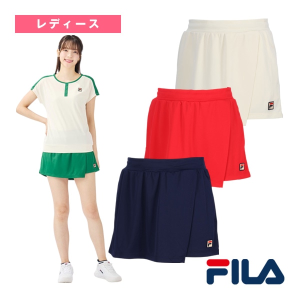 [フィラ テニスウェア（レディース）] ラップショートパンツ レディース EL0039