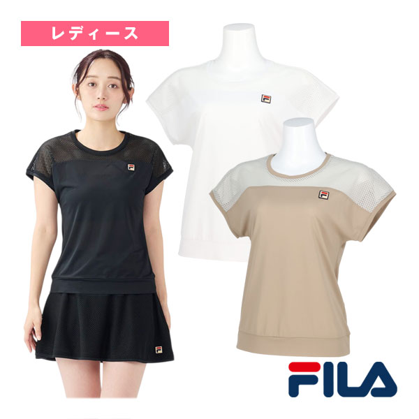 [フィラ テニスウェア（レディース）] ゲームシャツ レディース EL0057